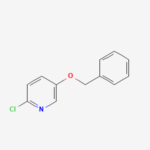 molecular formula C12H10ClNO B1277483 5-(Benzyloxy)-2-chloropyridine CAS No. 84611-43-8