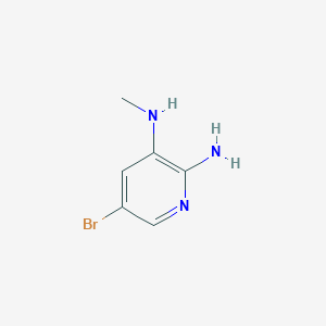 molecular formula C6H8BrN3 B1277501 5-bromo-N3-methylpyridine-2,3-diamine CAS No. 166047-15-0