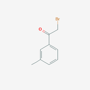 molecular formula C9H9BrO B1277502 2-溴-1-(间甲苯基)乙酮 CAS No. 51012-64-7