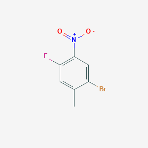 1-Bromo-4-fluoro-2-methyl-5-nitrobenzene