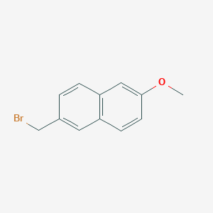 molecular formula C12H11BrO B1277505 2-(Bromomethyl)-6-methoxynaphthalene CAS No. 73022-40-9