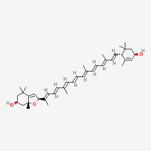 molecular formula C40H56O3 B12775167 Chrysanthemaxanthin CAS No. 27780-11-6