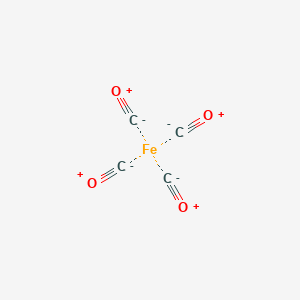 molecular formula C4FeO4 B12775171 Iron tetracarbonyl dihydride CAS No. 15281-98-8