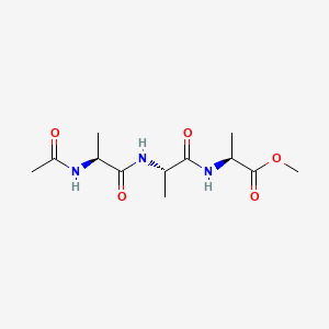 molecular formula C12H21N3O5 B1277543 N-乙酰-丙-丙-丙-甲酯 CAS No. 26910-17-8