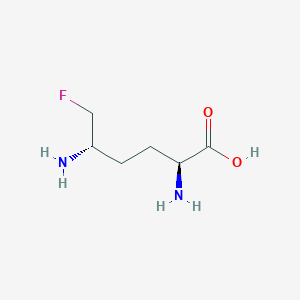molecular formula C6H13FN2O2 B127756 (2S,5S)-5-Fluoromethylornithine CAS No. 157563-59-2