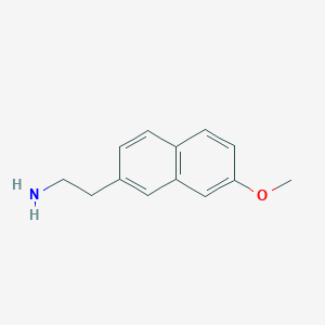 B127758 2-(7-Methoxy-2-naphthyl)ethanamine CAS No. 148018-64-8