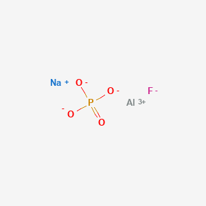 Aluminum sodium fluoride phosphate