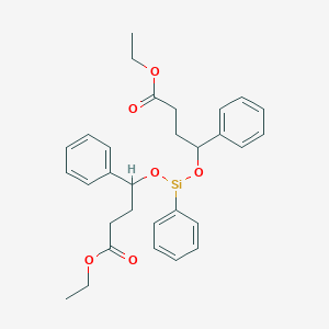 4,4'-((Phenylsilylene)dioxy)bis(4-phenylbutyric acid) diethyl ester