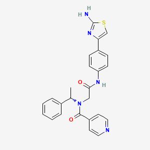 molecular formula C25H23N5O2S B12775886 Bils-179BS CAS No. 193346-73-5