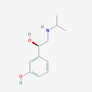 molecular formula C11H17NO2 B12775896 Metaterol, (R)- CAS No. 99342-72-0