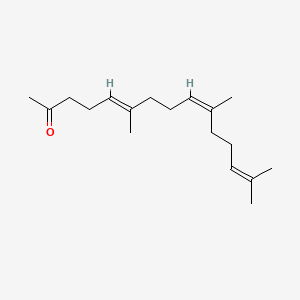 (5E,9Z)-6,10,14-trimethylpentadeca-5,9,13-trien-2-one