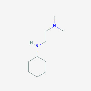 B1277592 N'-Cyclohexyl-N,N-dimethyl-ethane-1,2-diamine CAS No. 99178-21-9