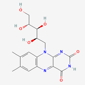 molecular formula C17H20N4O6 B12776031 Araboflavin, D- CAS No. 5978-87-0