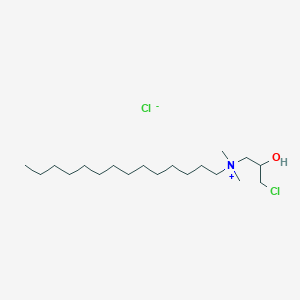 3-Chloro-2-hydroxypropyl dimethylmyristylammonium chloride