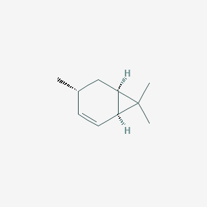 molecular formula C10H16 B12776080 (+)-4-Carene CAS No. 13837-63-3