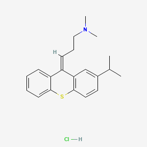 cis-2-Isopropyl-9-(3-dimethylaminopropylidene)thioxanthene hydrochloride