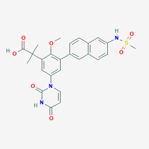 Dasabuvir metabolite M5