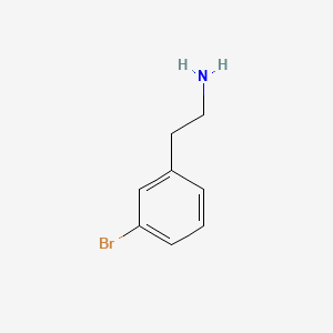 molecular formula C8H10BrN B1277633 3-Bromophenethylamine CAS No. 58971-11-2