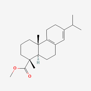 molecular formula C21H32O2 B12776344 Methyl palustrate CAS No. 3310-94-9