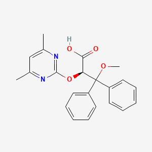 molecular formula C22H22N2O4 B1277645 (R)-Ambrisentan CAS No. 1007358-76-0