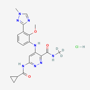 Deucravacitinib hydrochloride