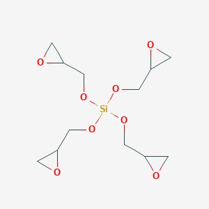 molecular formula C12H20O8Si B12776529 Tetraglycidyl silicate CAS No. 3214-67-3