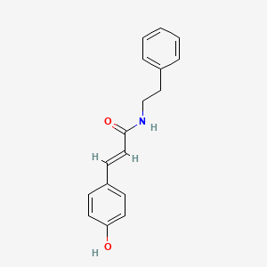 3-(4-Hydroxyphenyl)-N-phenethylprop-2-enamide, (E)-