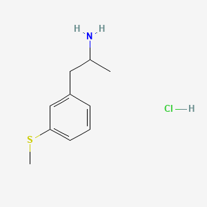 molecular formula C10H16ClNS B12776661 3-Mta hydrochloride CAS No. 91330-07-3