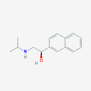 molecular formula C15H19NO B12776722 (R)-Pronethalol CAS No. 5696-91-3