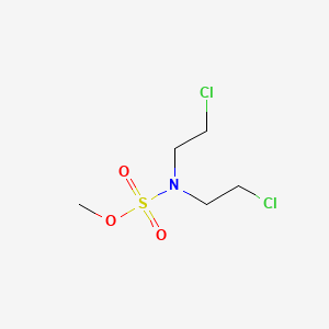 N,N-Bis(2-chloroethyl)sulfamic acid methyl ester