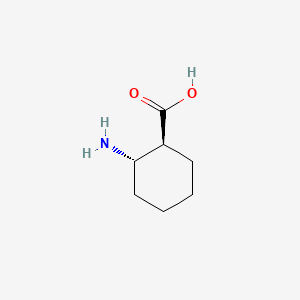 molecular formula C7H13NO2 B1277689 (1S,2S)-2-Aminocyclohexanecarboxylic Acid CAS No. 24716-93-6