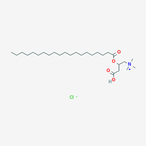 molecular formula C27H54ClNO4 B127770 DL-Arachidoyl carnitine chloride CAS No. 149116-07-4