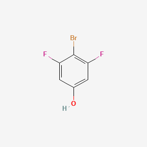 molecular formula C6H3BrF2O B1277710 4-Bromo-3,5-difluorophenol CAS No. 130191-91-2