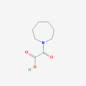 molecular formula C8H13NO3 B1277726 氮杂环戊烷-1-基(氧代)乙酸 CAS No. 886505-59-5
