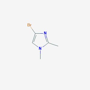 molecular formula C5H7BrN2 B1277733 4-溴-1,2-二甲基-1H-咪唑 CAS No. 850429-59-3