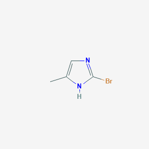 molecular formula C4H5BrN2 B1277736 2-溴-4-甲基-1H-咪唑 CAS No. 23328-88-3