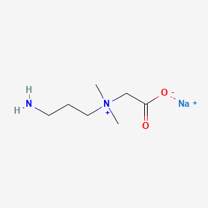 Sodium;2-[3-aminopropyl(dimethyl)azaniumyl]acetate