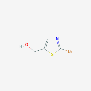 molecular formula C4H4BrNOS B1277740 2-溴噻唑-5-甲醇 CAS No. 687636-93-7