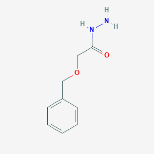 molecular formula C9H12N2O2 B127775 2-(Benzyloxy)acetohydrazide CAS No. 39256-35-4