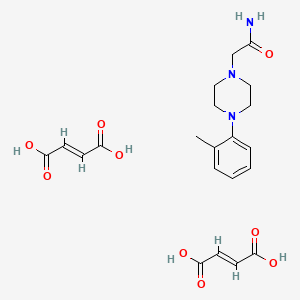 N-Phenyl-2-(4-methyl-1-piperazinyl)acetamide dimaleate