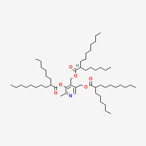 Pyridoxine tris-hexyldecanoate