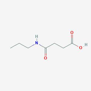 molecular formula C7H13NO3 B1277836 3-(丙基氨基甲酰基)丙酸 CAS No. 61283-60-1