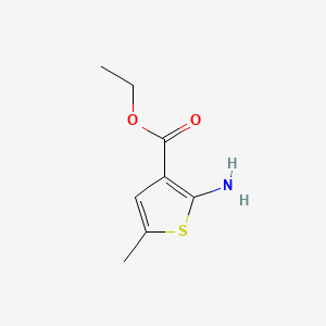 B1277848 Ethyl 2-amino-5-methylthiophene-3-carboxylate CAS No. 4815-32-1