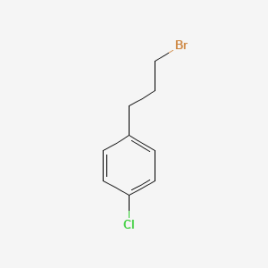 molecular formula C9H10BrCl B1277888 1-(3-Bromopropyl)-4-chlorobenzene CAS No. 64473-35-4