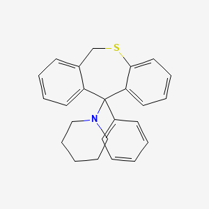 11-Phenyl-11-piperidino-6,11-dihydrodibenzo(b,e)thiepin