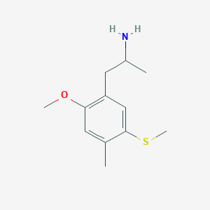 Benzeneethanamine, 2-methoxy-alpha,4-dimethyl-5-(methylthio)-