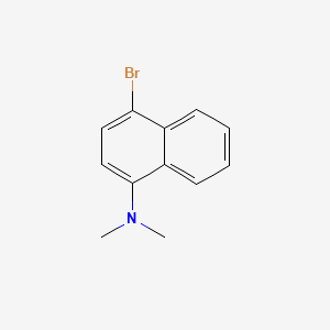 molecular formula C12H12BrN B1277890 1-溴-4-(二甲胺)萘 CAS No. 59557-93-6