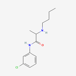 2-(Butylamino)-3'-chloro-propionanilide