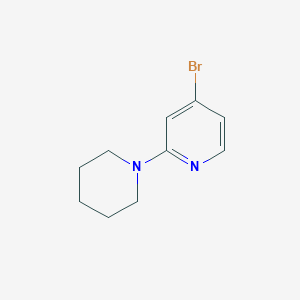 molecular formula C10H13BrN2 B1277909 4-溴-2-哌啶基吡啶 CAS No. 24255-98-9