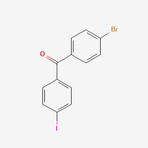 B1277914 4'-Bromo-4-iodobenzophenone CAS No. 609820-28-2